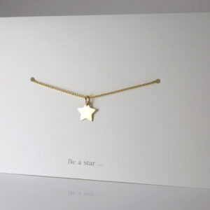 Pendente Be a Star em ouro amarelo da coleção gold wish da Leitão & Irmão
