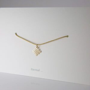 Pendente Eternal em ouro amarelo da coleção gold wish da Leitão & Irmão