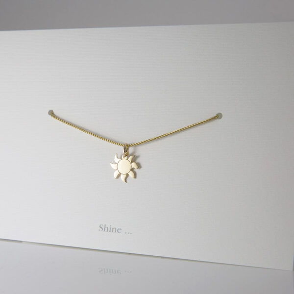 Pendente Shine em ouro amarelo da coleção gold wish da Leitão & Irmão
