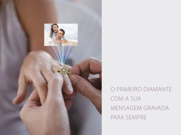 Anel Três em Um em ouro branco e diamantes | Memory Jewels - Image 14