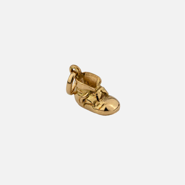 Pendente bota em ouro amarelo da Leitão & Irmão