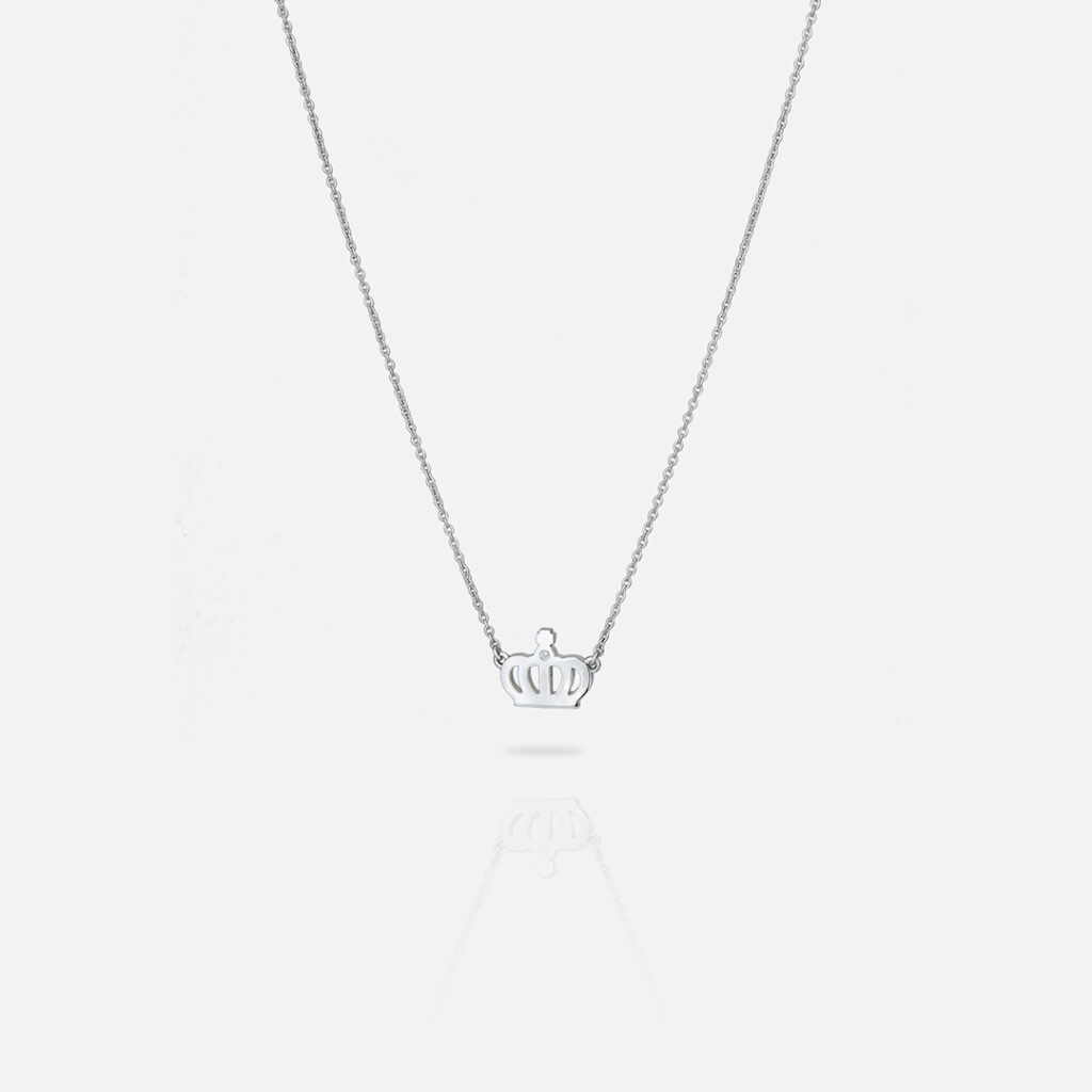 Colar em prata e diamante da Coleção Royal Collection da Leitão & Irmão x Museu do Tesouro Real